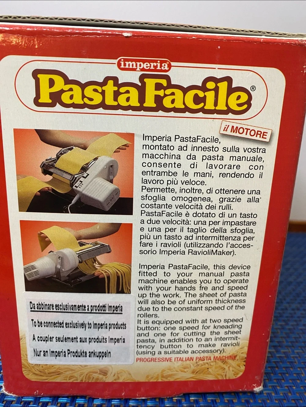 EUC This is an Imperia Pasta Facile electric pasta machine motor.
